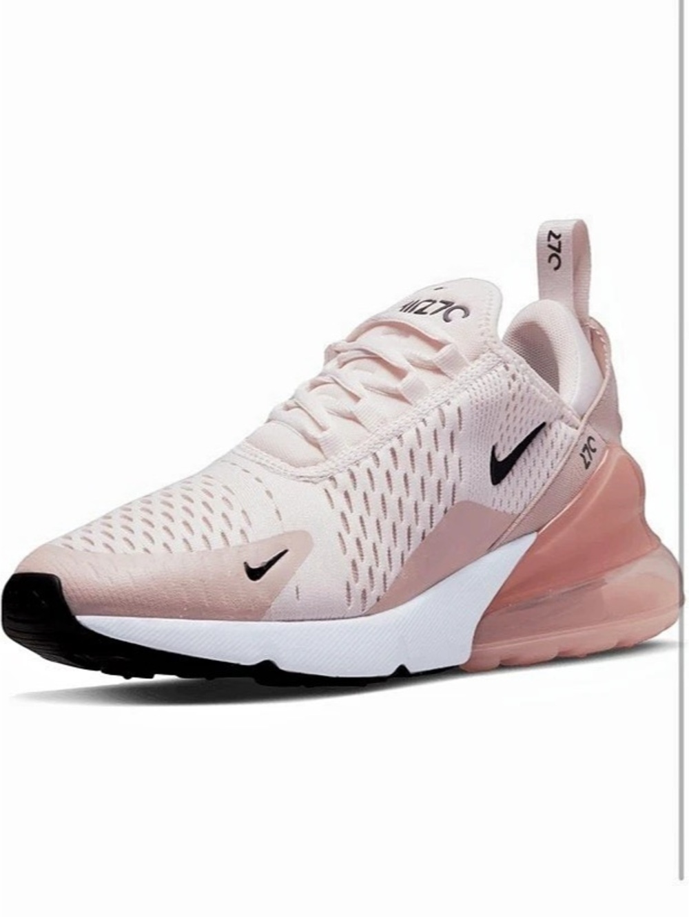 Nike Air Max 270 Light Soft Pink Black Pink Oxford Light Soft Pink Oxford